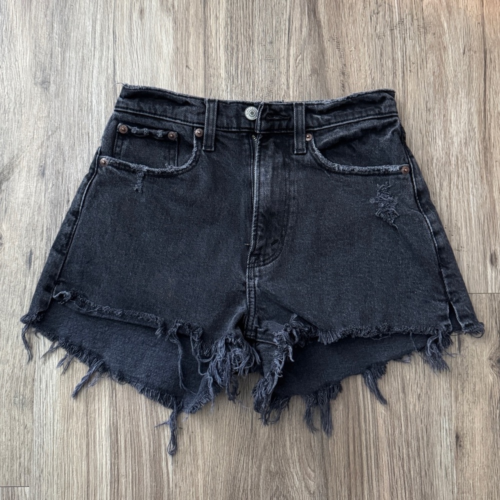 SOLD Abercrombie & Fitch Black High Rise Shorts